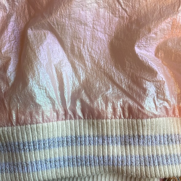 EGG New York Abby Bomber Jacket in Pink - Picture 3 of 5